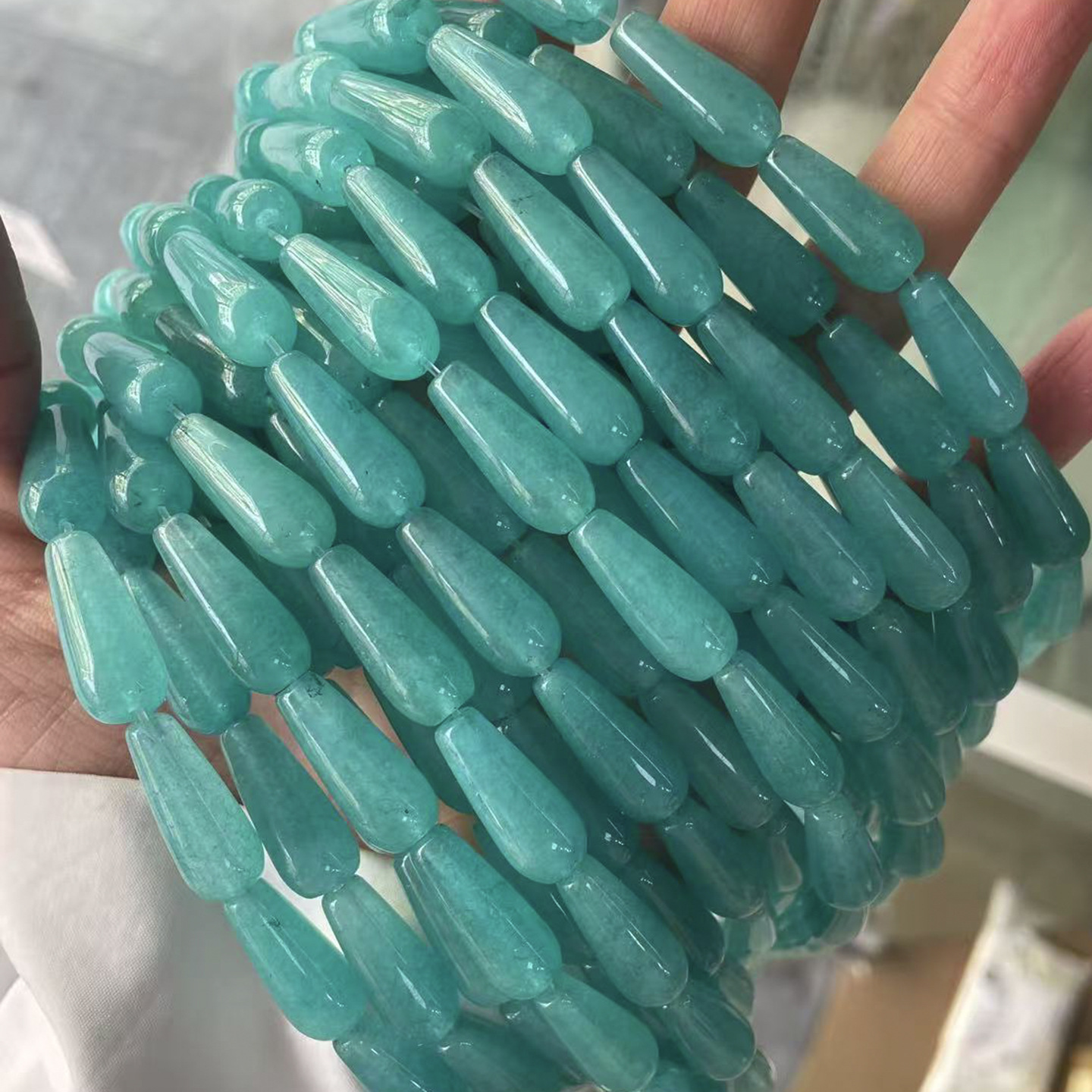 1 synthetic Amazonite