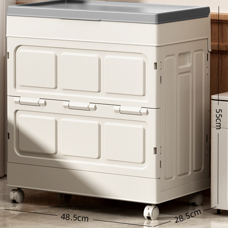 Single door box [length 48 width 28 height 55cm] - gray