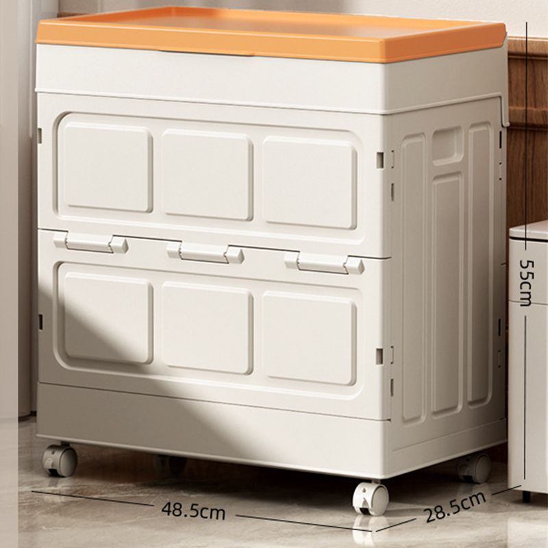 Single door box [length 48 width 28 height 55cm]-orange