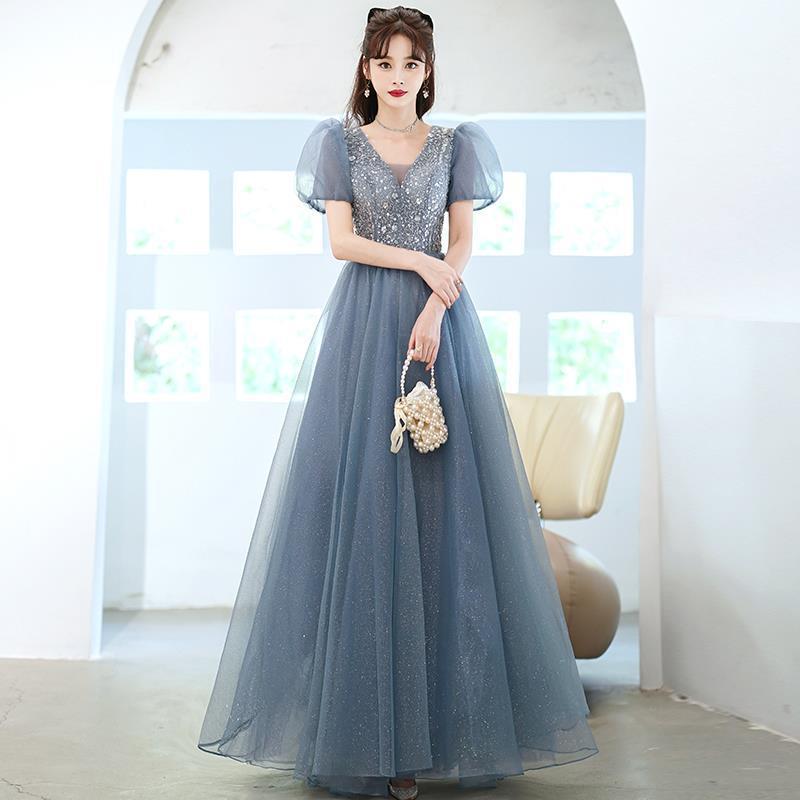 Blue long style