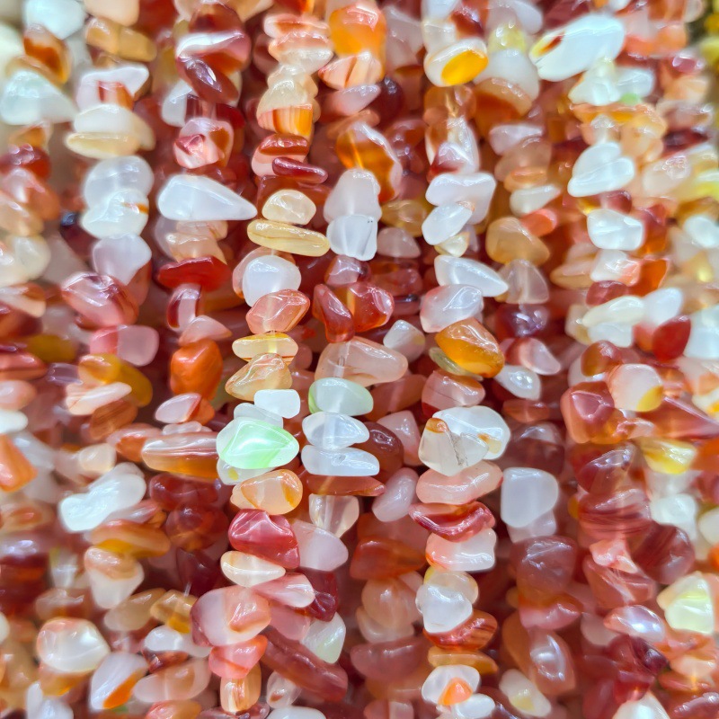 40 Artificial red agate