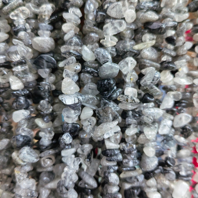 51 Natural black hair crystal