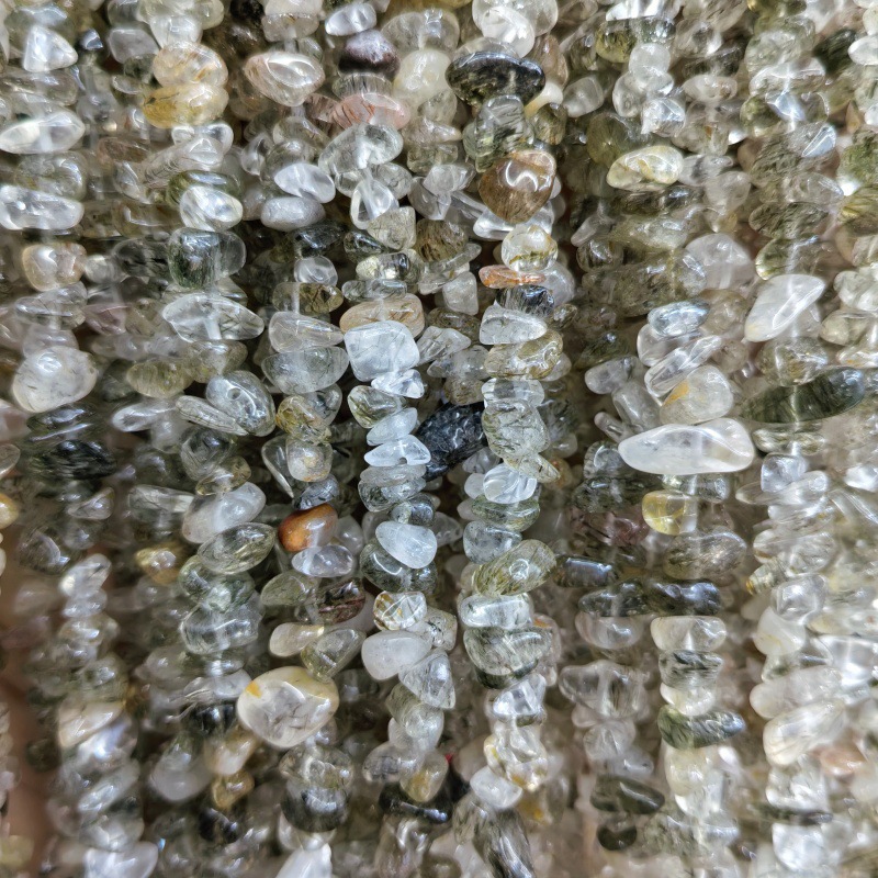 56 Natural green hair crystal