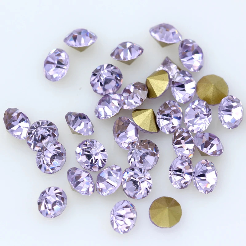 Crystal purple S12 # Diameter about 3mm (2880 piec