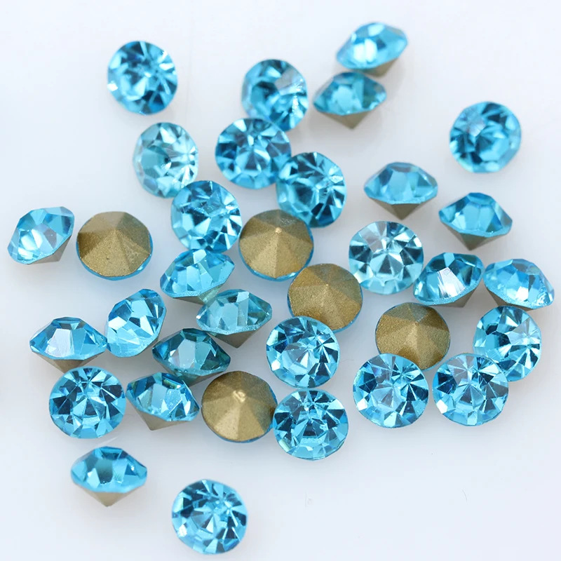 Lake blue S12 # Diameter about 3mm (2880 pieces/pa