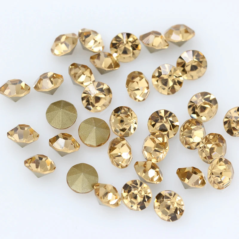 Crystal yellow S12 # Diameter about 3mm (2880 piec