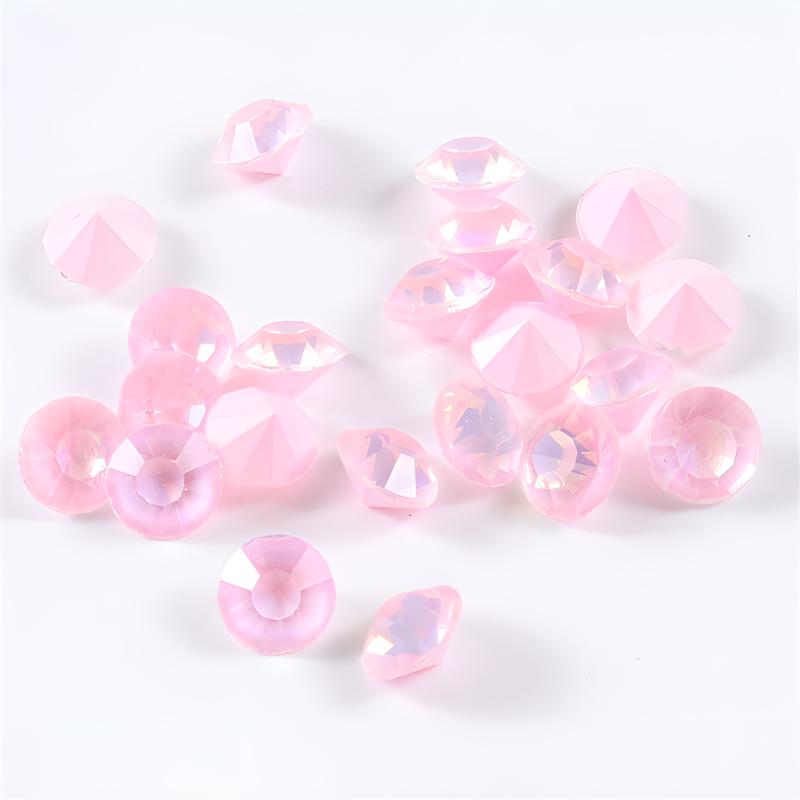 Mocha light pink opal S12 # Diameter about 3mm (28