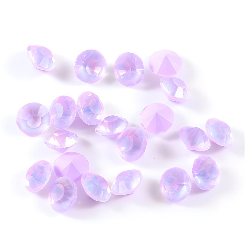 Mocha light purple opal S12 # Diameter about 3mm (