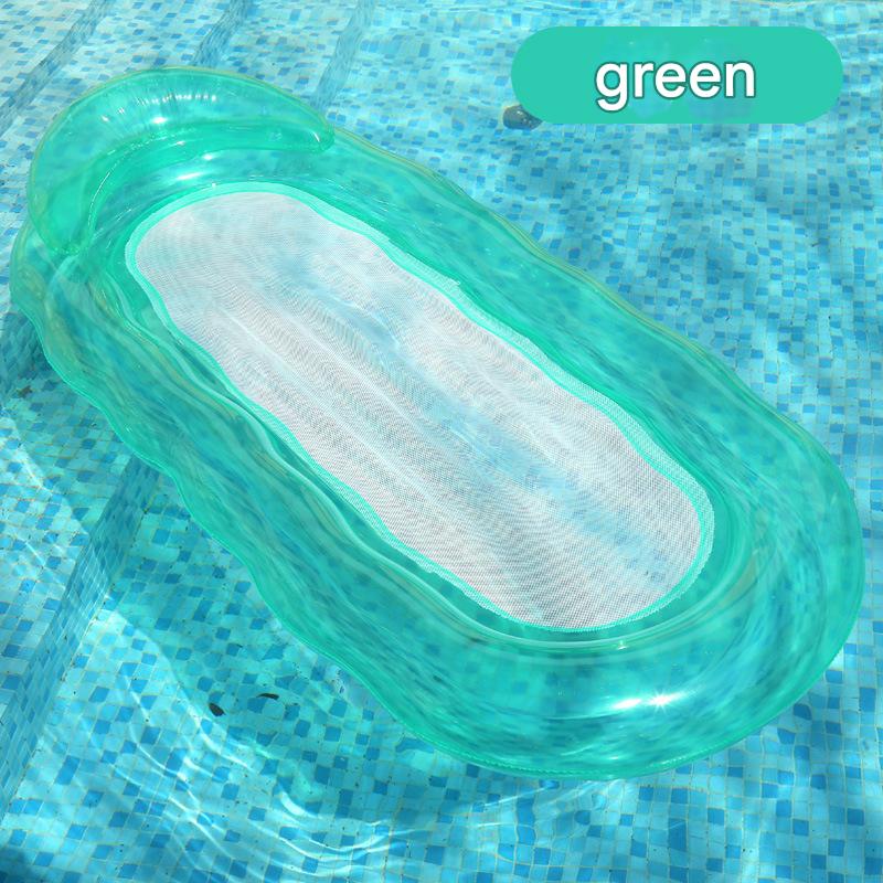 Wave lounge chair green