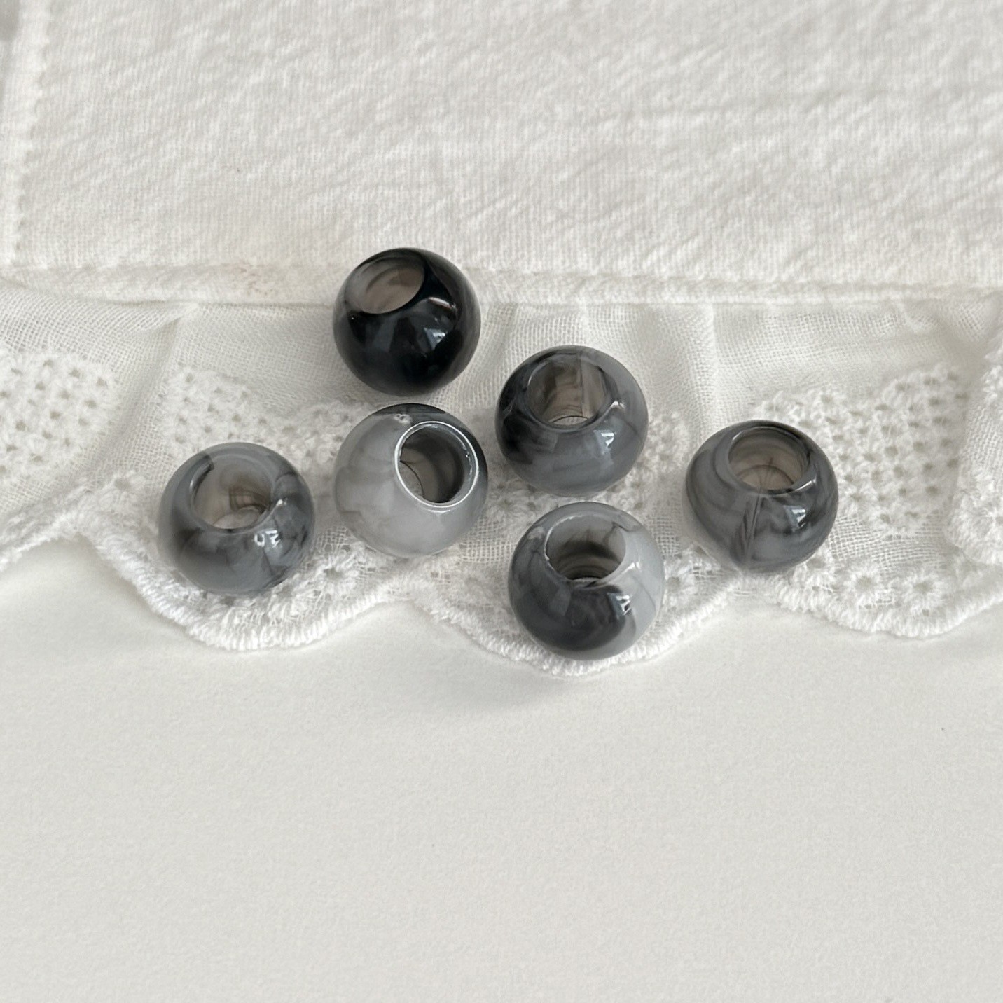 Gray 12mm/740pcs/lot