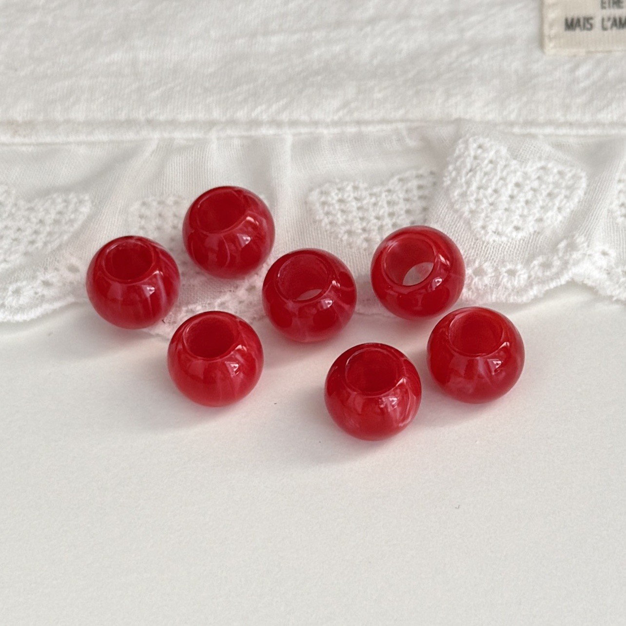 Bright red 12mm/740pcs/lot