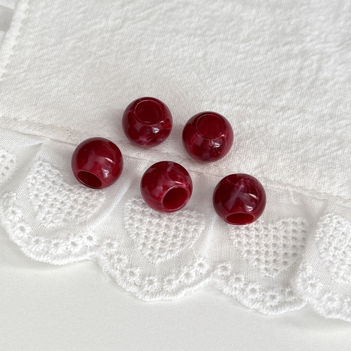 Wine red 12mm/740pcs/lot