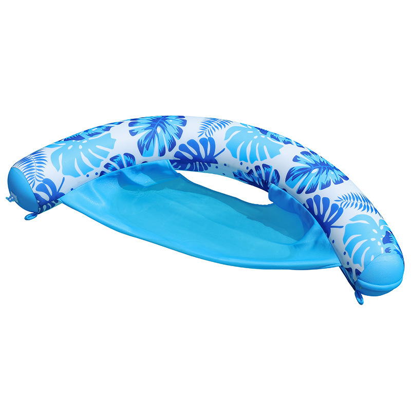 Two-piece mesh seat set-blue broadleaf