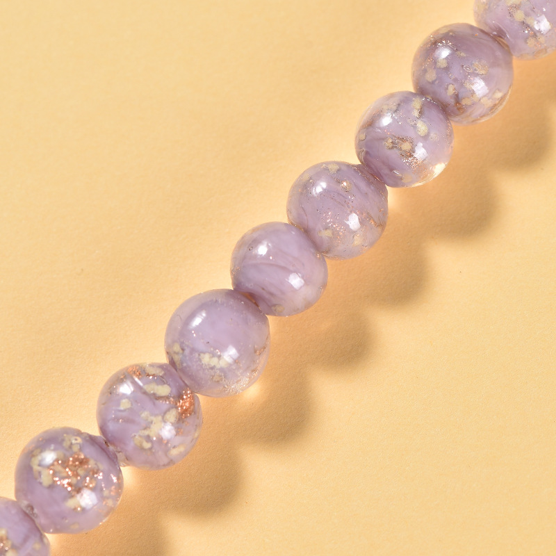 light purple porcelain 8MM