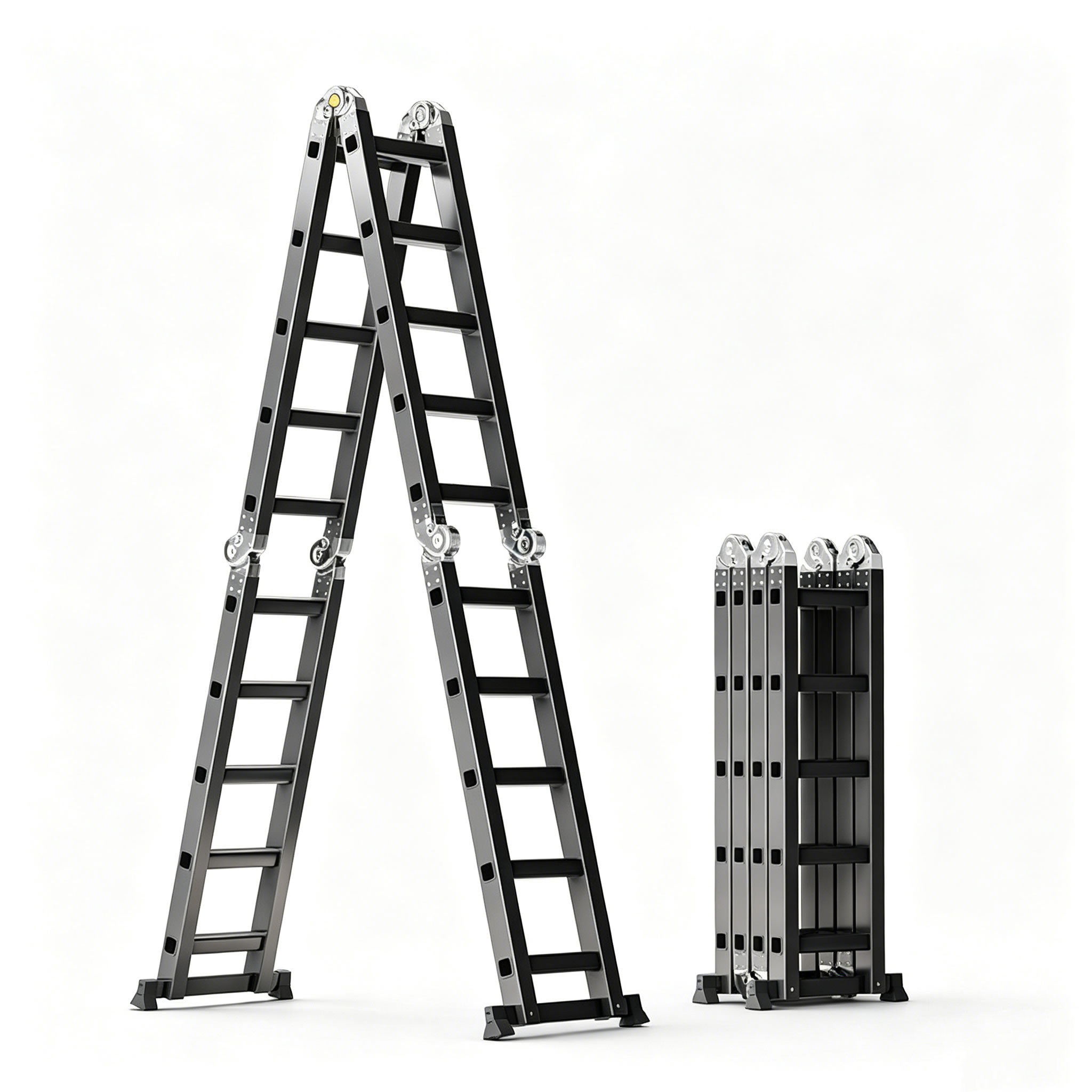 black 5.7m-4-fold/153x28x38.5cm