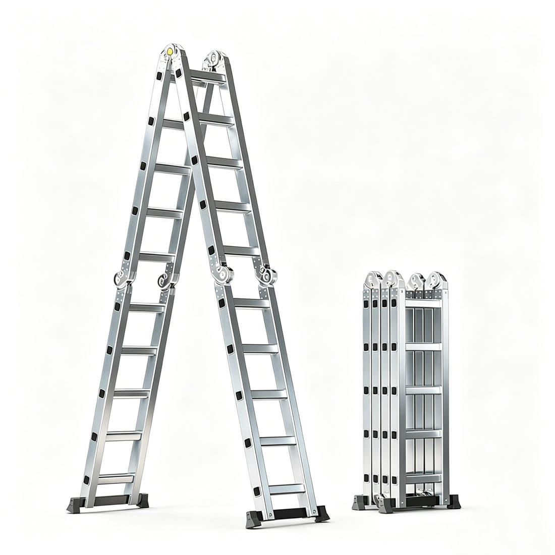 white 5.7m-4-fold/153x28x38.5cm