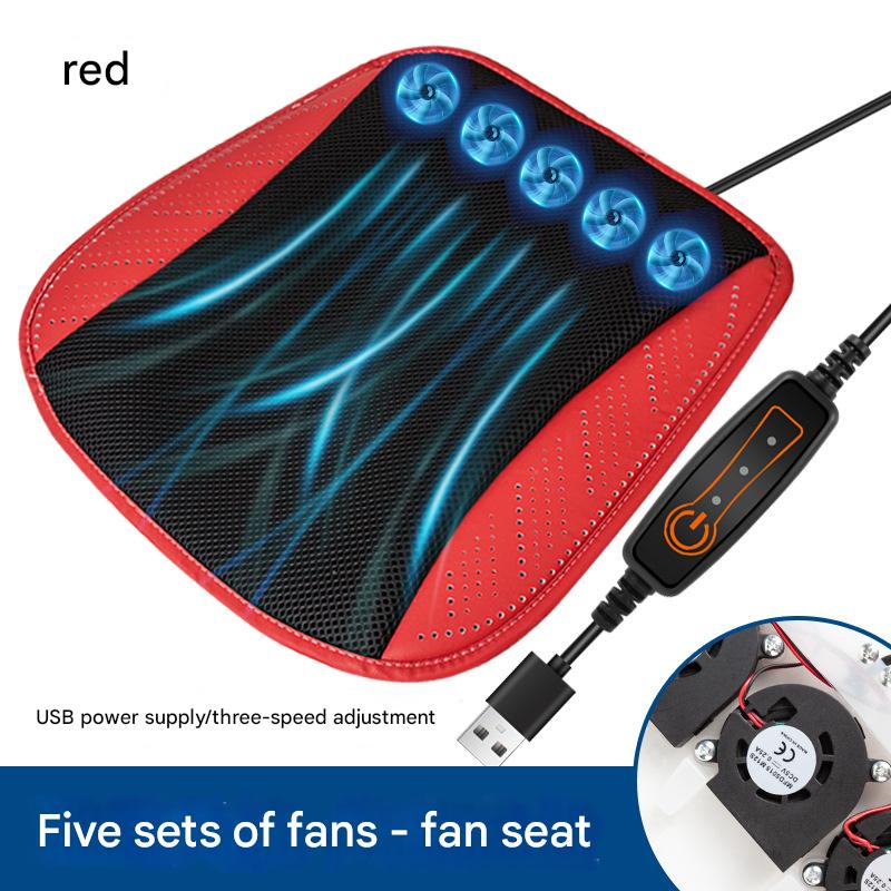 Red USB model [5 sets of fans]]