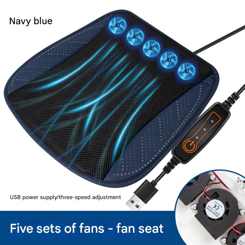 Navy Blue USB model [5 sets of fans]]