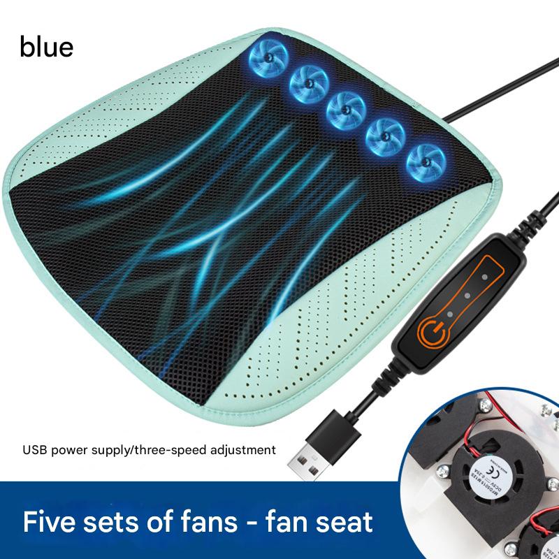 Cyan USB model [5 sets of fans]]