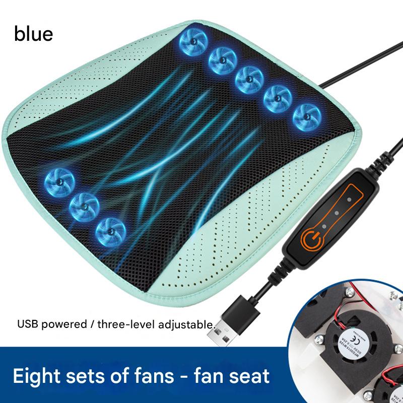 Cyan USB [8 sets of fans]]