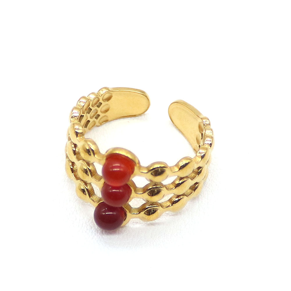 4:Agate rouge