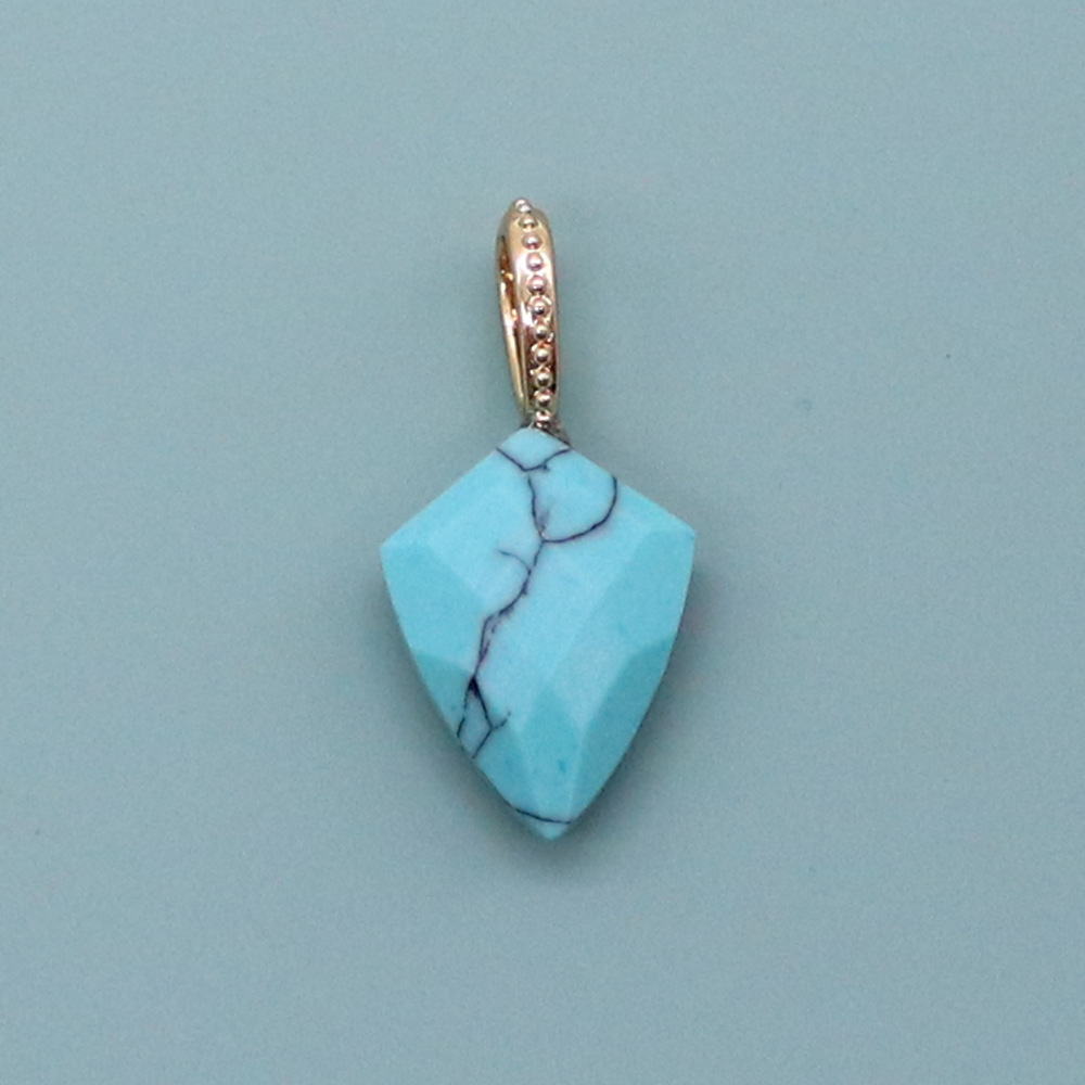 2 turquoise bleu clair