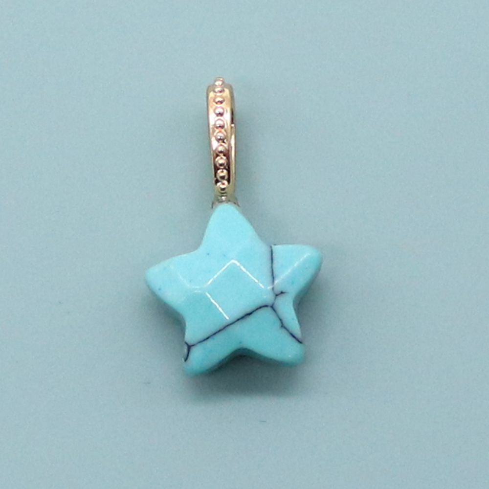 2 turquoise bleu clair