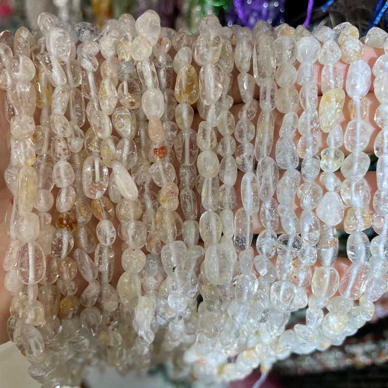 38:Yellow and whitecrystal