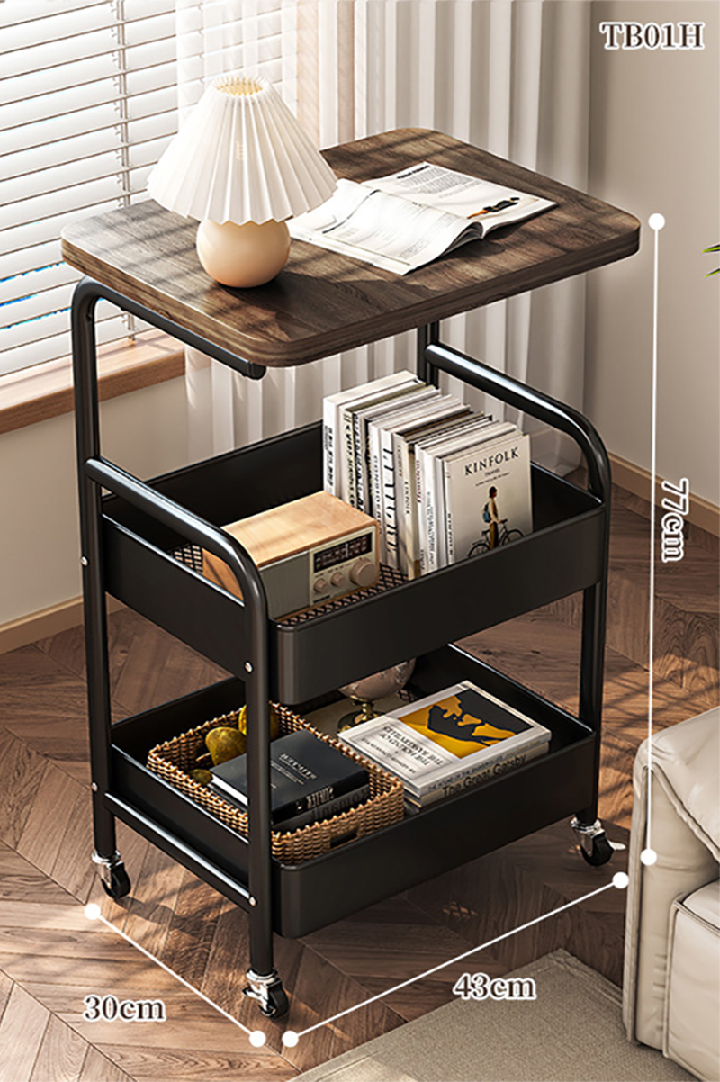 Obsidian black three-layer [carbon steel mesh basket super load-bearing]