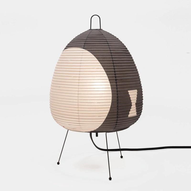 1a table lamp (gray lampshade)
