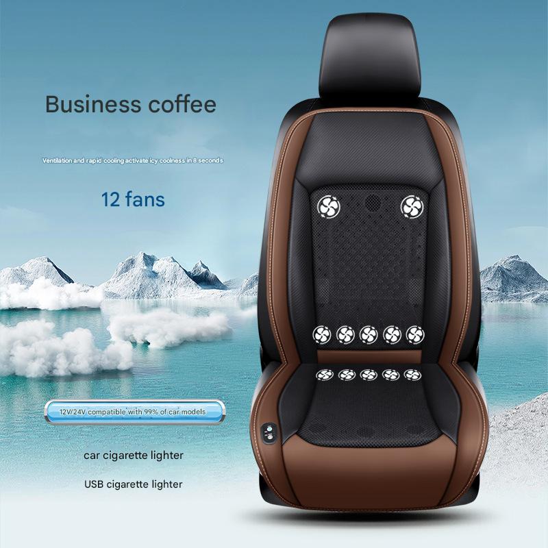 12 fan-brown