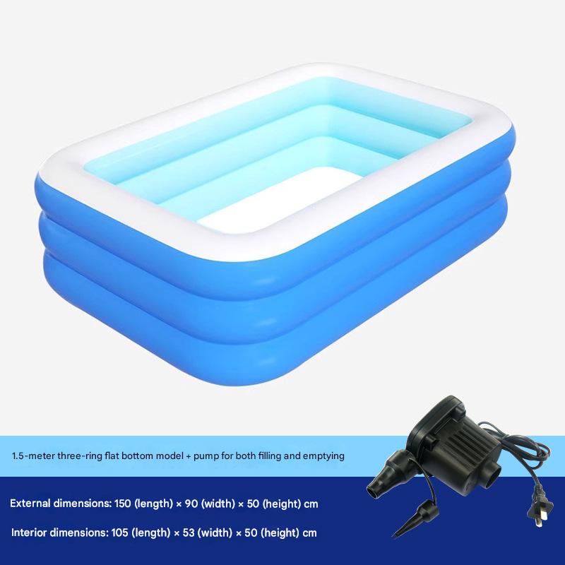 1.5m-3-layer pool with electric pump