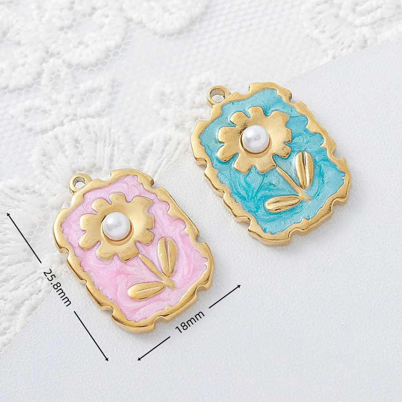 4:Square flower (blue)