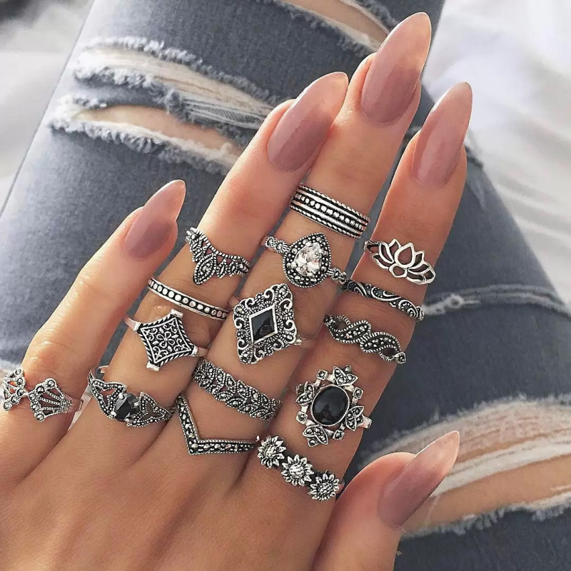 1 античный серебряный цвет