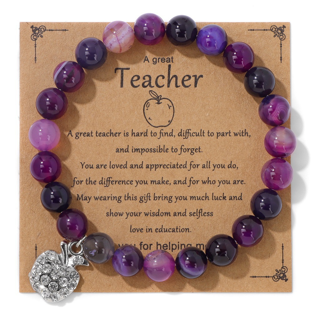 5:Purple striped agate