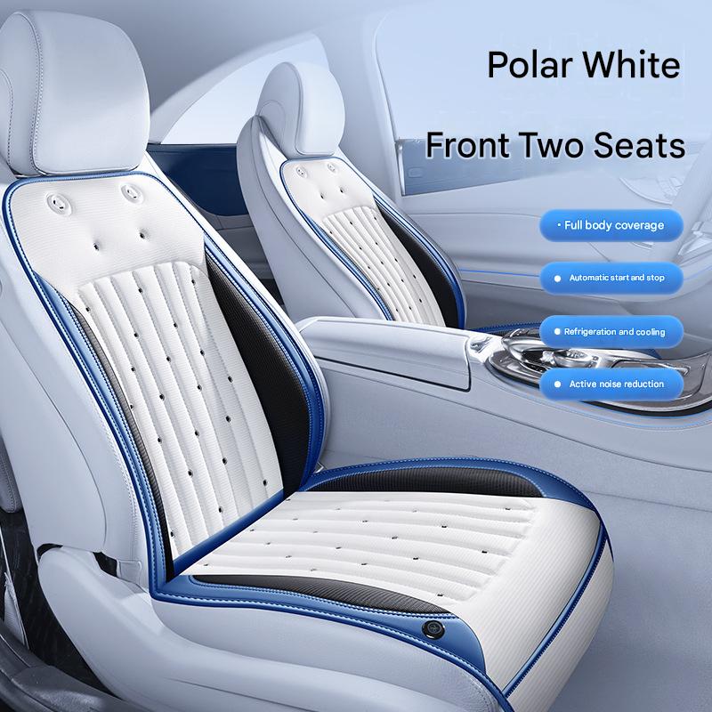white double-seat