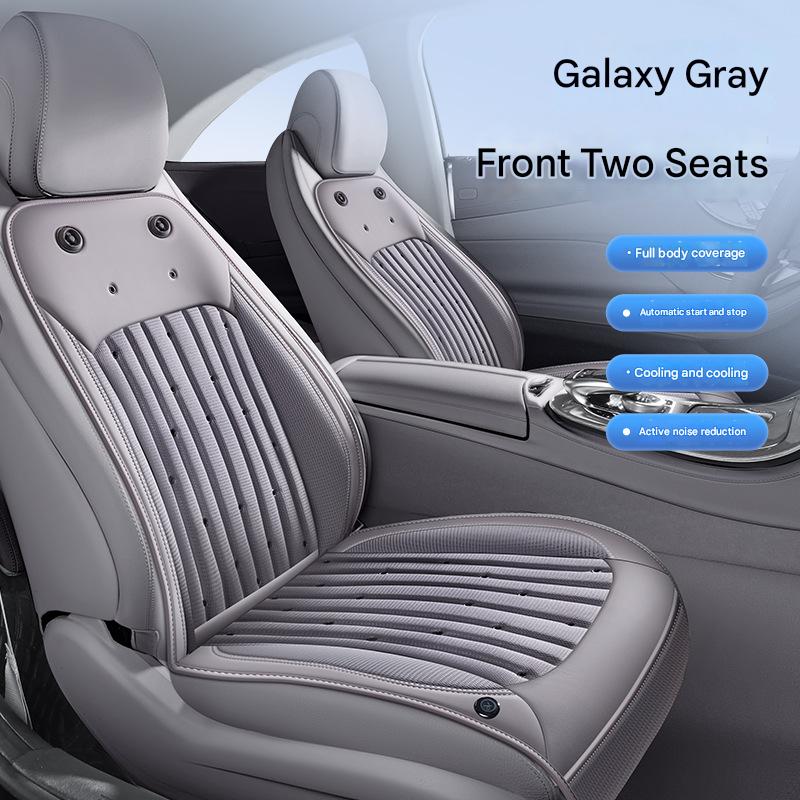 gray double-seat