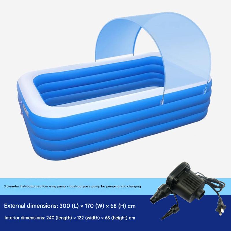 3.0m-4-layer with electric pump and sunshade
