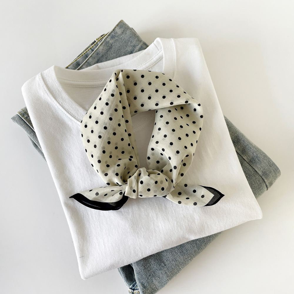 Mzs5506-polka dot white