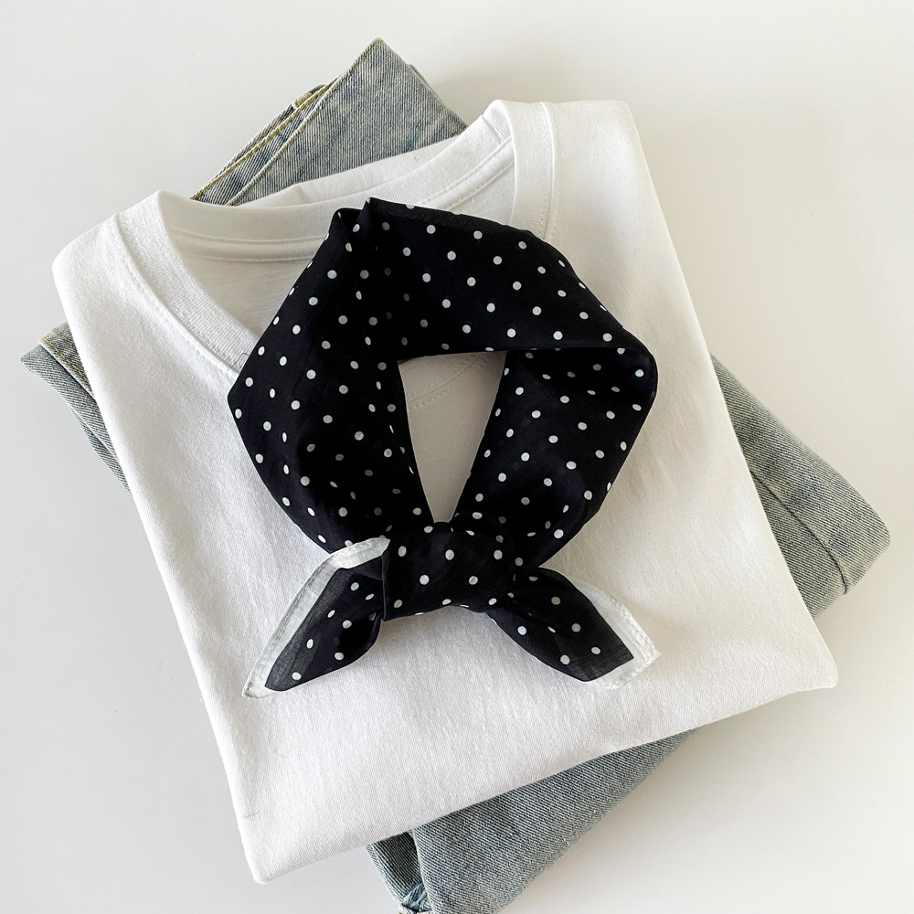 Mzs5506-polka dot black