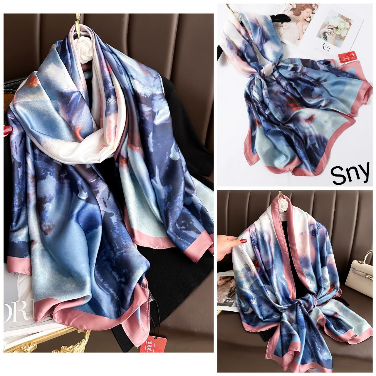 Dark blue pink