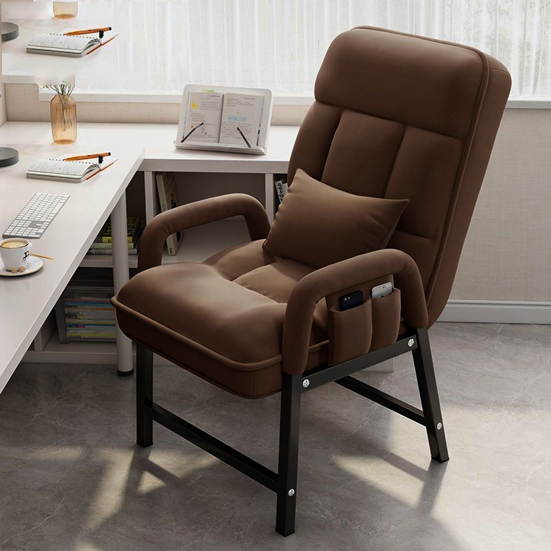 Brown-single chair pillow