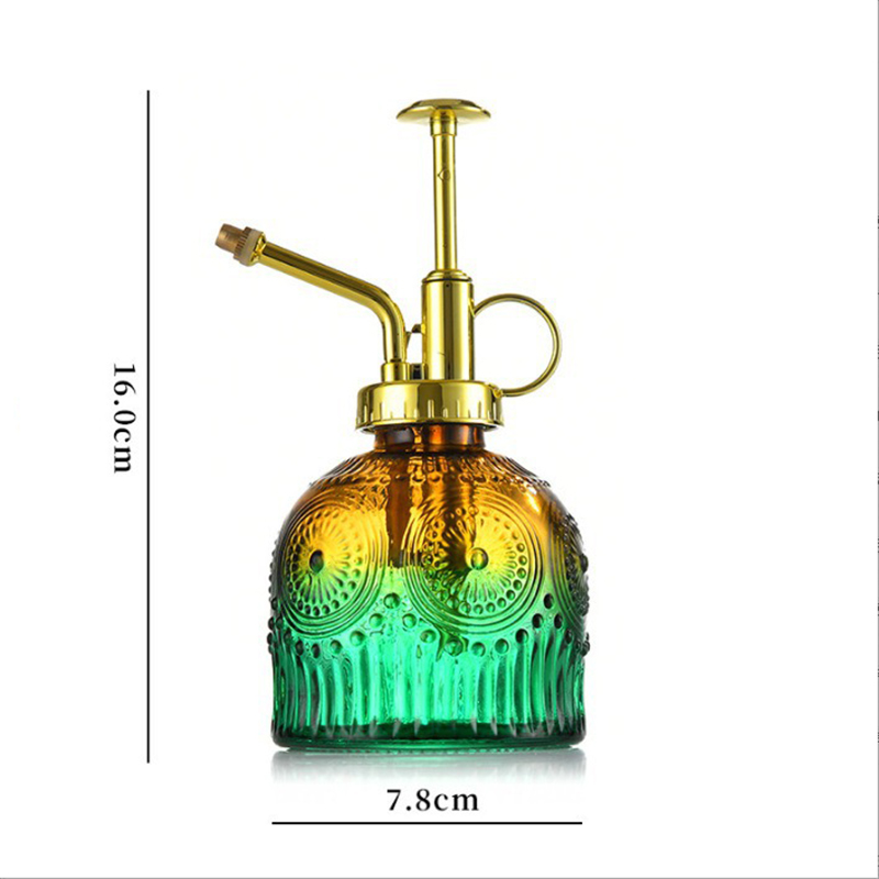 Brown green   gold electroplated nozzle