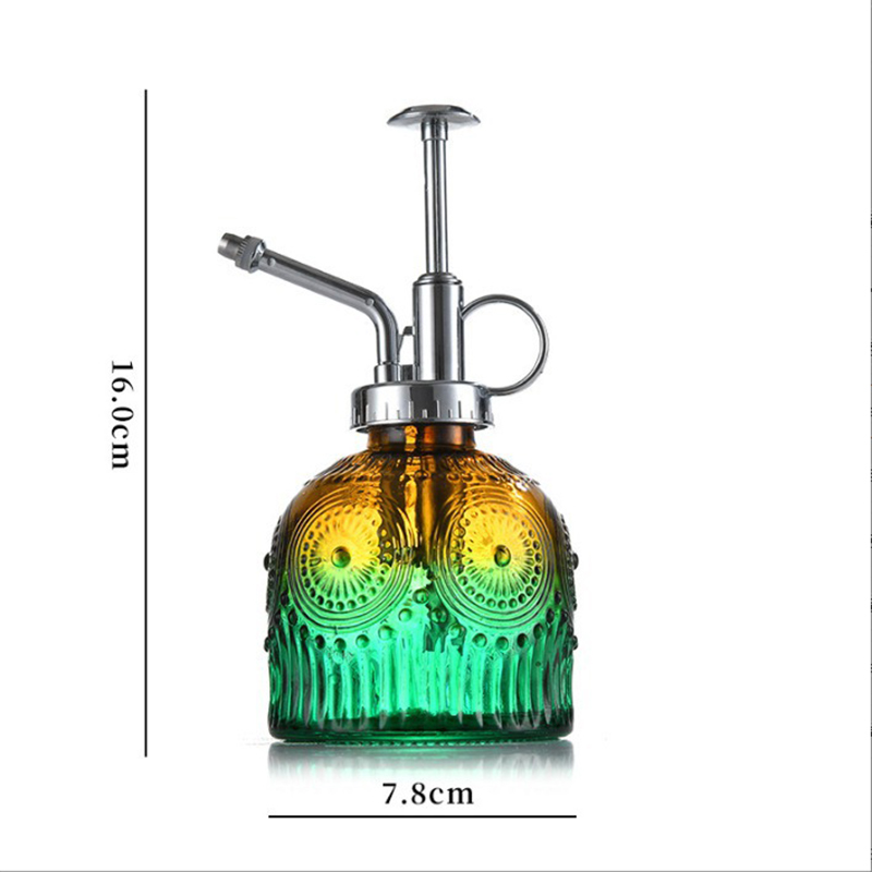 Brown green   silver electroplated nozzle