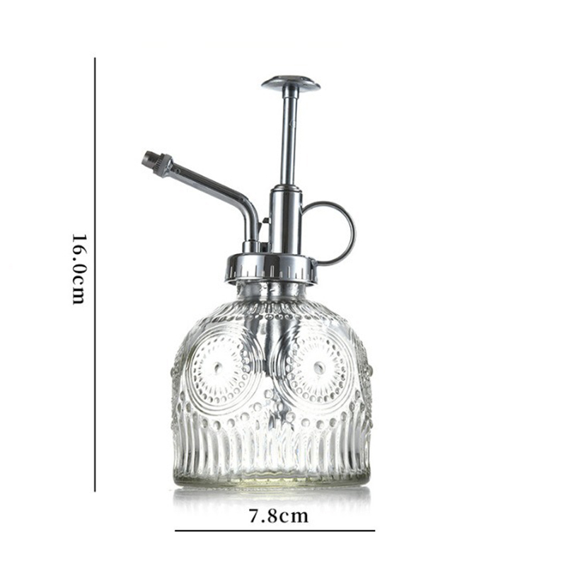 Transparent   silver electroplated nozzle