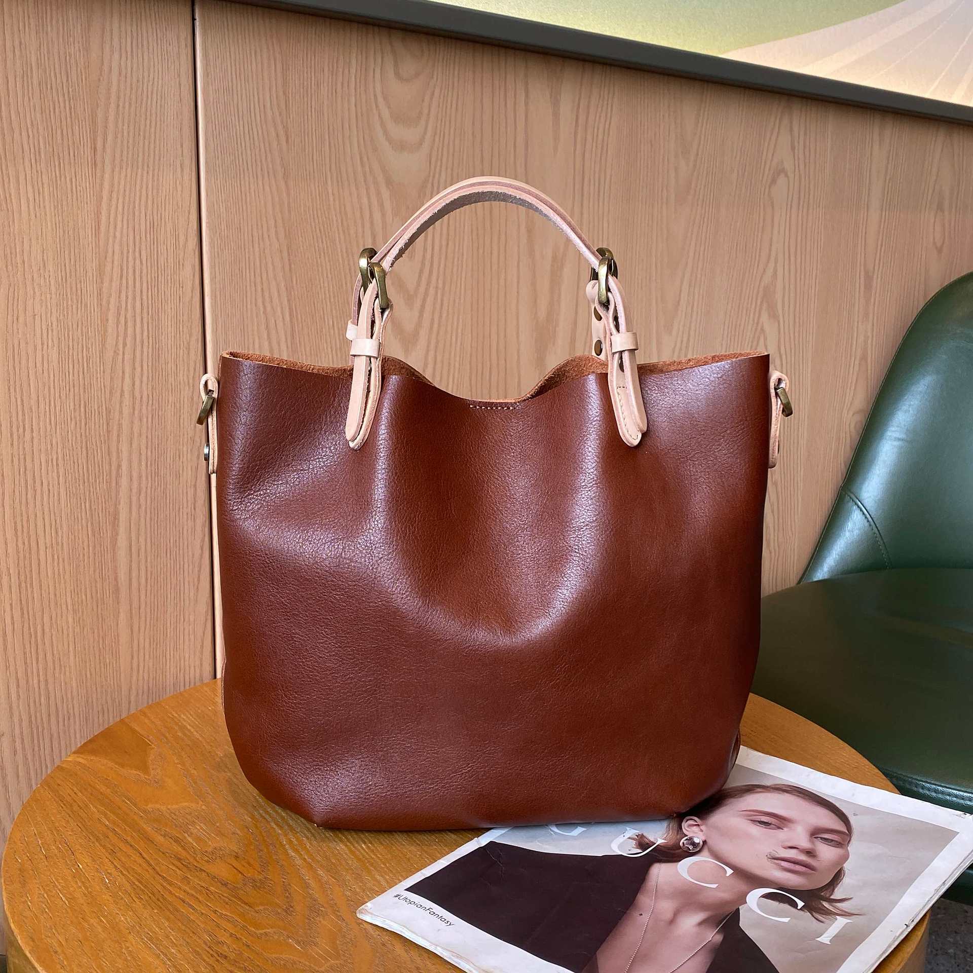 brown