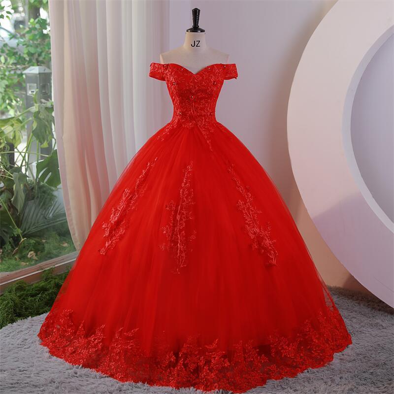 Bright red