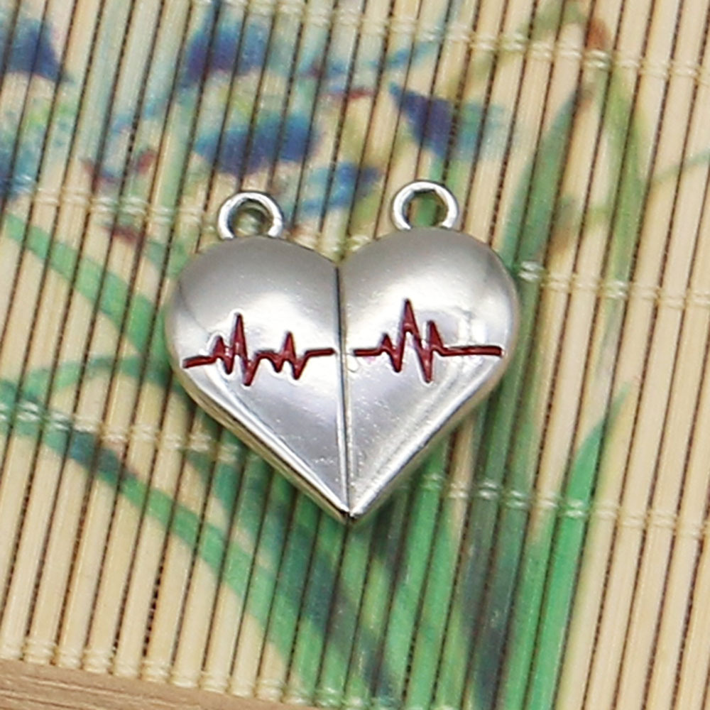 9:008 heart shape 22x34mm, 4g