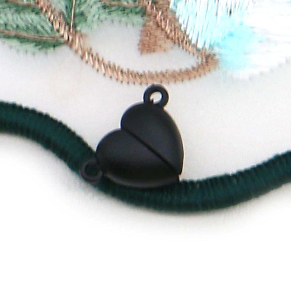 27:020 black heart 10x15mm, 3g