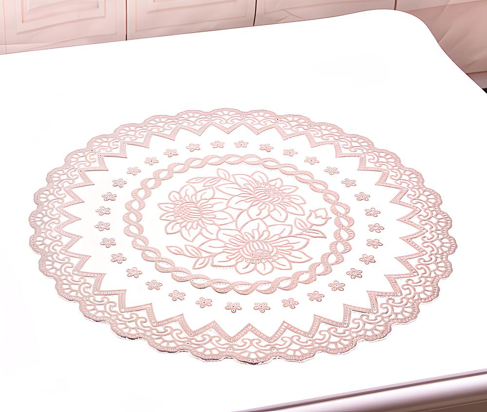 Silver Round Pattern Random Hair